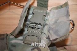 Gilet tactique porte-plaques avec inserts d'armure souple de niveau IIIA taille moyenne Multicam OCP