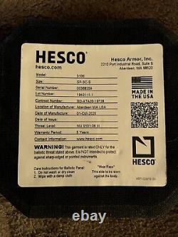 Hesco 3100 6x6 Plaques Latérales Nij Niveau III