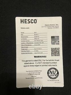 Hesco 3810 Niveau Iii+ Plaques Large