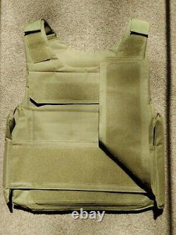 Ncstar Plate Carrier + Paire Tactique Scorpion Niveau III Body Armor Range Sécurité