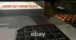 Niveau III Ar500 Steel Body Armor Paire 6x8 Curved Plate Coated Quick Ship