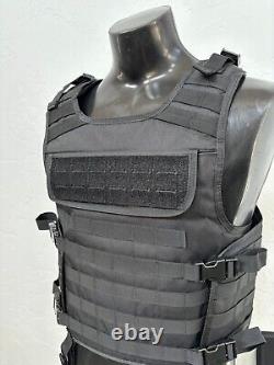 Nouveau gilet pare-balles en kevlar 3A avec plaques balistiques shooterscut lllA, fabriqué aux États-Unis.