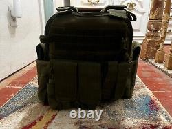 Plaque de blindage AR500 Armor Plate Carrier Vert L/XL avec plaques