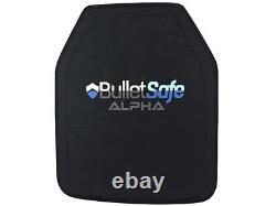 Plaque pare-balles ultralégère BulletSafe Alpha NIJ 0101.06 Niveau III 3.3lb