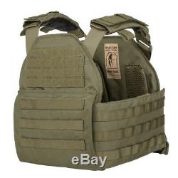 Plate Carrier Spartan Sentinel Et Spartan Omega Ar500 Corps Plate-forme Armure