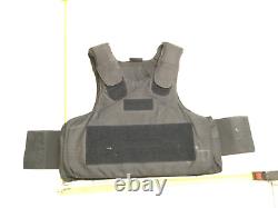 Porte-plaque tactique pour armure corporelle niveau IIIA gilet pare-balles de taille large avec armure