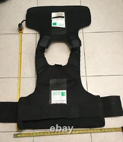 Porte-plaque tactique pour armure corporelle niveau IIIA gilet pare-balles de taille large avec armure