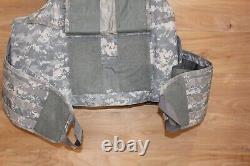 Porte-plaques en armure numérique ACU avec inserts en Kevlar, taille moyenne, gilet régulier