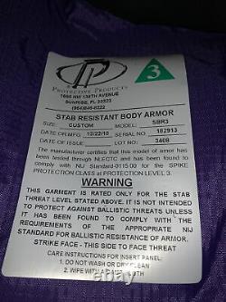 Produits De Protection Niveau 3 Body Armor Bullet Proof Vest Med-large K-6