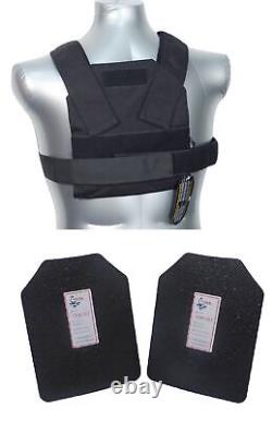 Scorpion tactique Niveau III+ / Armure corporelle AR500 Bobcat 8x10 Gilet dissimulé