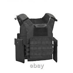 Tactical Scorpion 4 Pc Niveau Iii+ / Ar500 Body Armor Plaques Procat Molle Vest