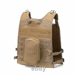 Tactical Scorpion Gear Level Iii+ / Ar500 Body Armor Plaques Wildcat Molle Vest