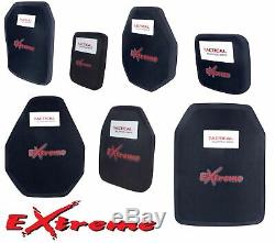 Tactique Scorpion Body Gear Armure Plaques Niveau III + 3 Extreme Pe Taille Choix