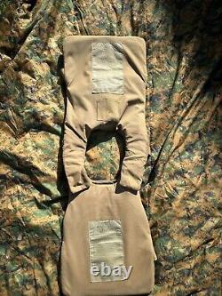 USMC GEN III Gilet Porte Plaques Medium Coyote Brown Découpe Laser