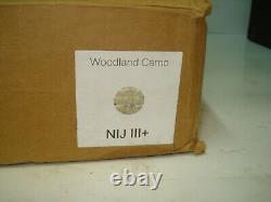 Woodland Camo Niveau Iii+ Veste D'épreuve De Balles Avec 10 X 12 Plaque D'acier